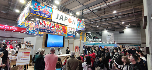 stand japonais au salon de l'agriculture